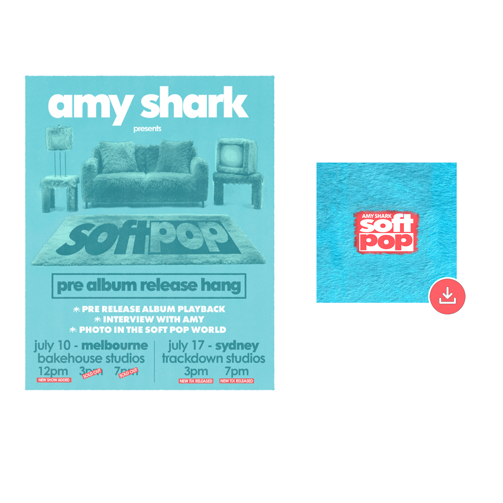Melbourne Midday Ticket + Digital Download + Signed poster