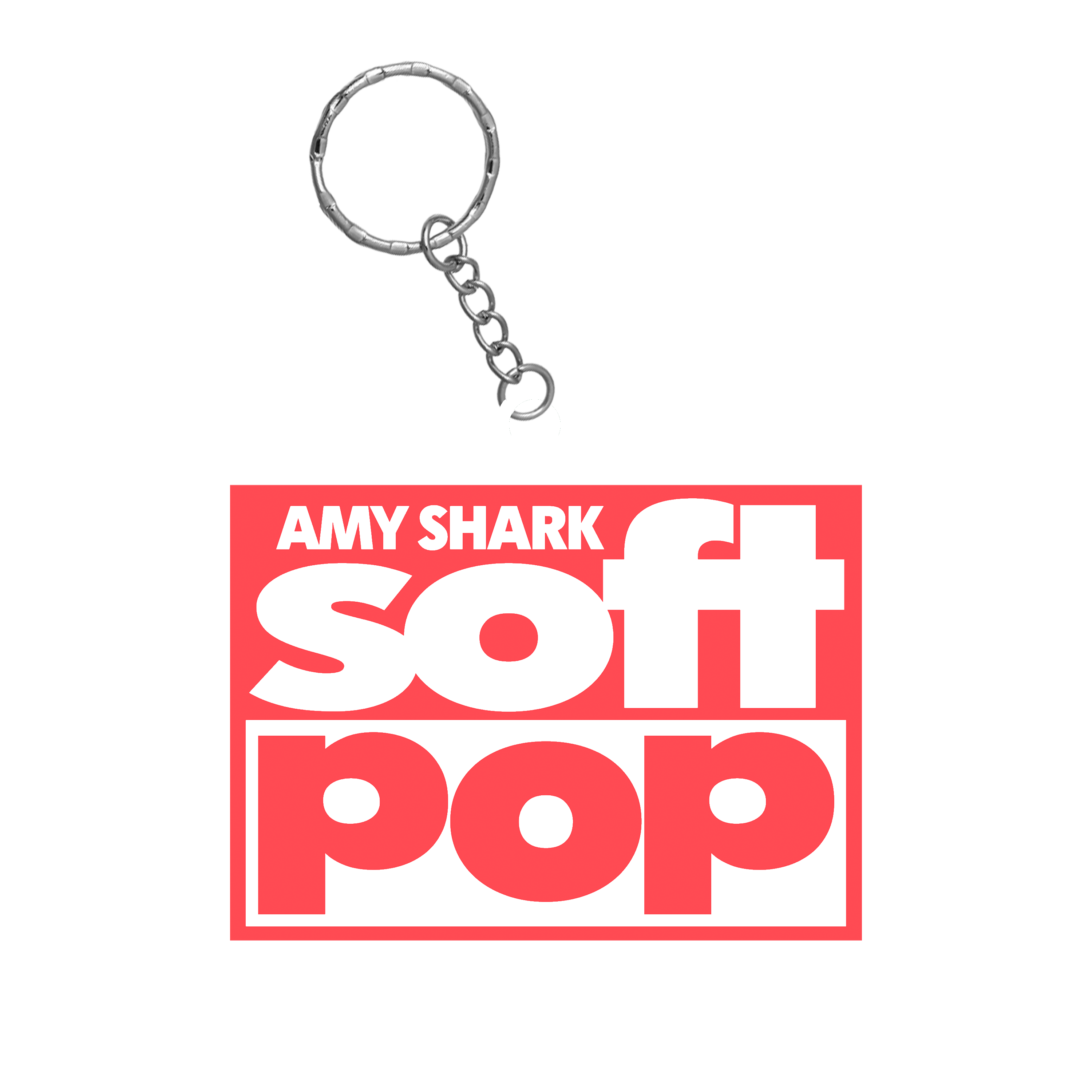 soft pop 3D Silicon Keyring
