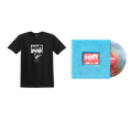 soft pop Cartoon Amy Tee + Vinyl with Signed Slick