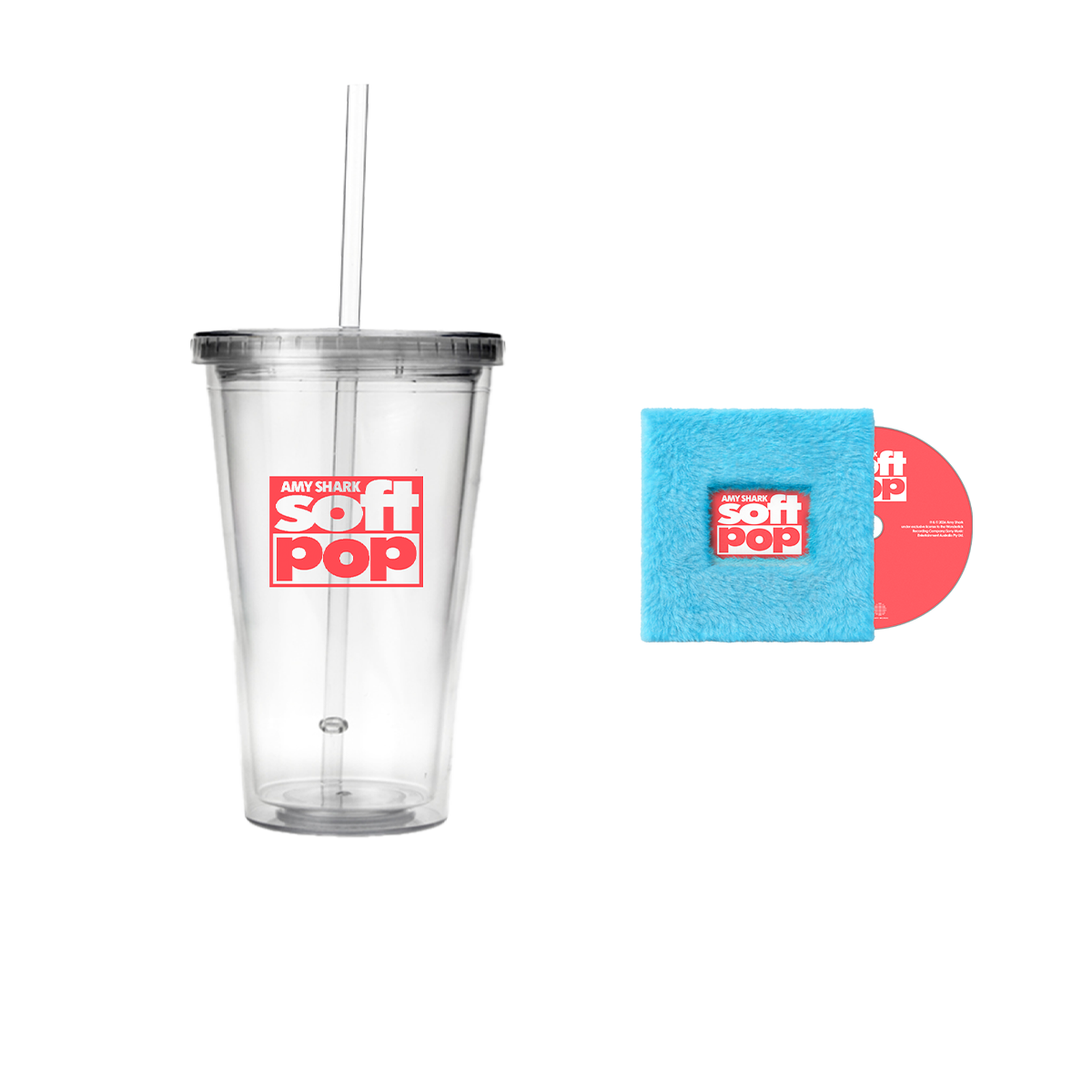 soft pop Reusable Drink Cup + CD