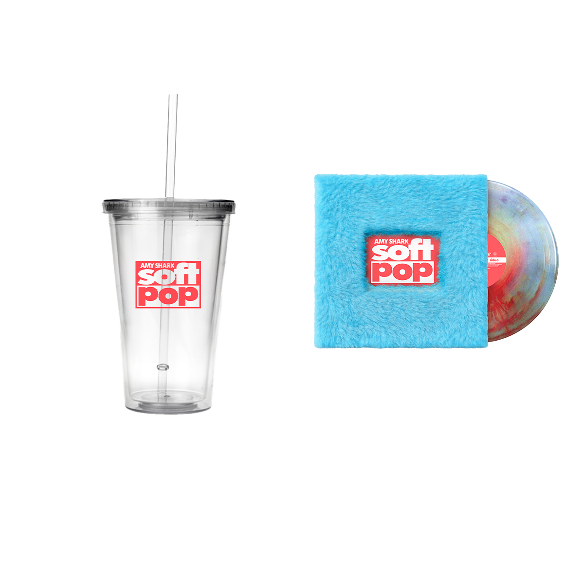 soft pop Reusable Drink Cup + Vinyl