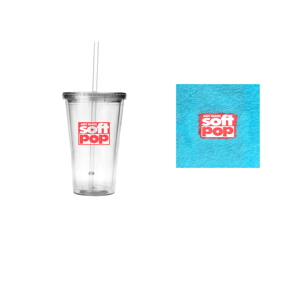 soft pop Reusable Drink Cup + CD/Vinyl/Digital Download