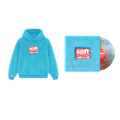 soft pop Hoodie + Vinyl with Signed Slick