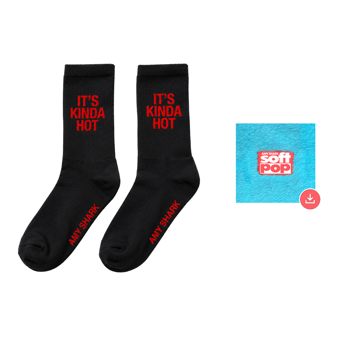 It's Kinda Hot socks + soft pop Digital Download