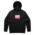 soft pop Black Hoodie