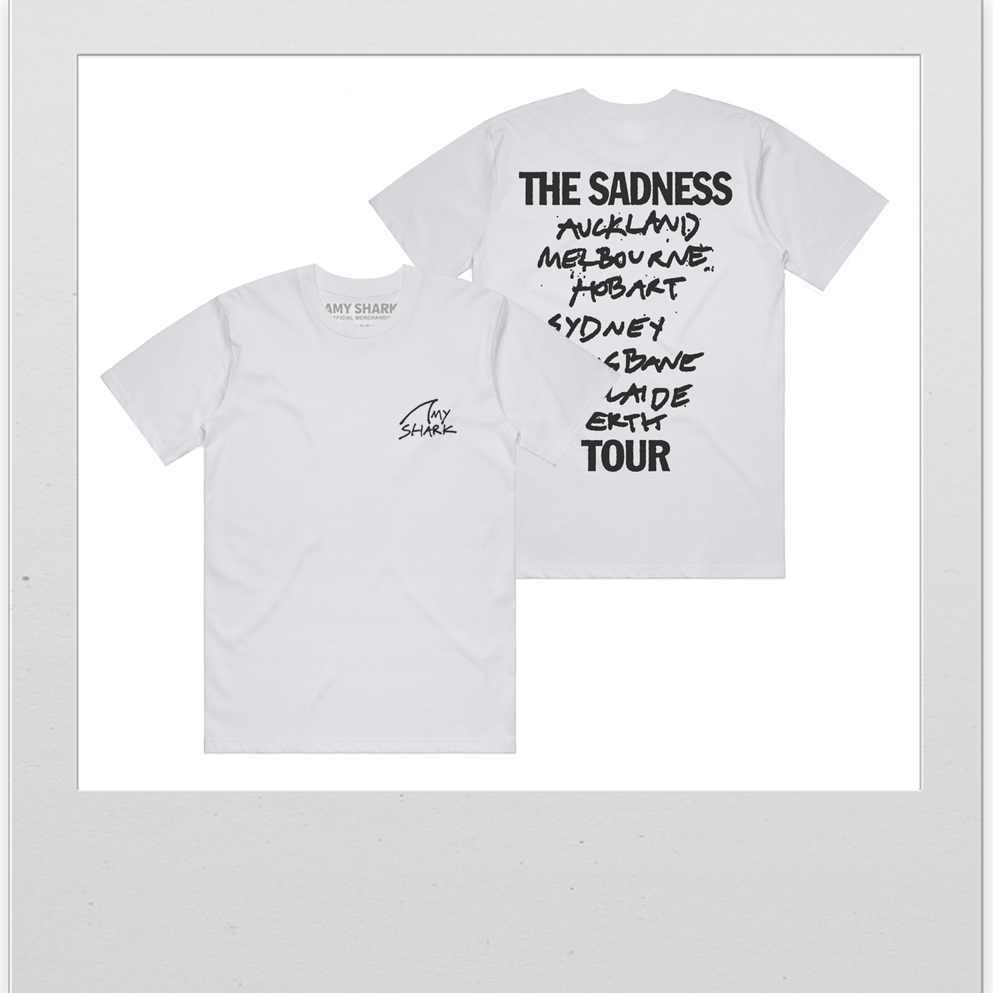 WHITE CITIES TOUR TEE