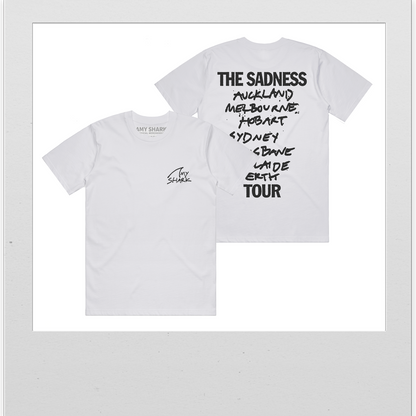 WHITE CITIES TOUR TEE