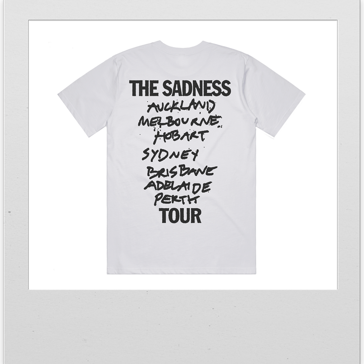 WHITE CITIES TOUR TEE